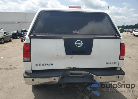 2008 Nissan Titan Xe z USA, uszkodzony, nr VIN 1N6AA07C18N344529